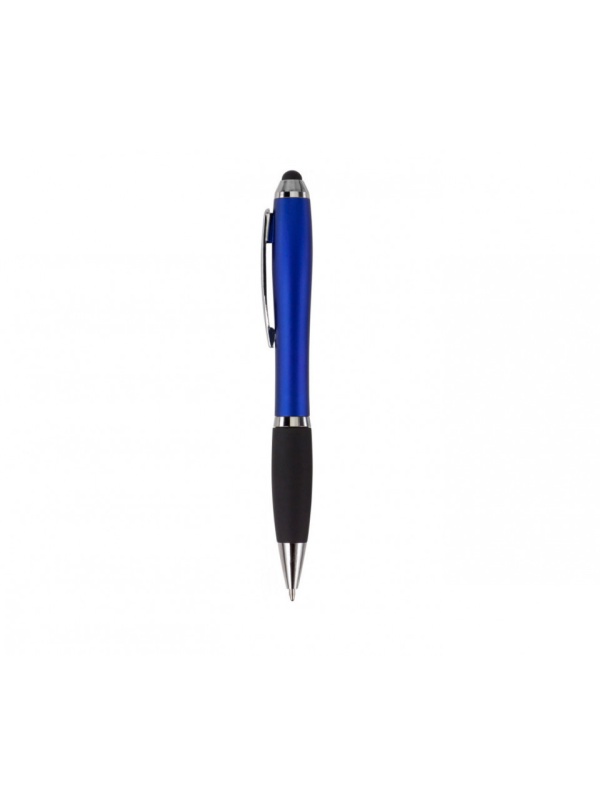Stylus 2 in 1 cu Pix si clema metalica, BeMix, Albastru
