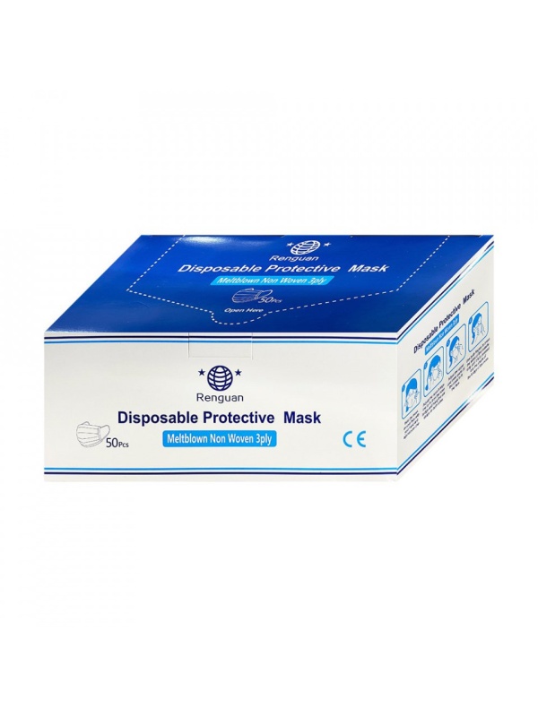 Set 50 bucati masti de protectie marca Renguan, Standard GB/T 32610-2016