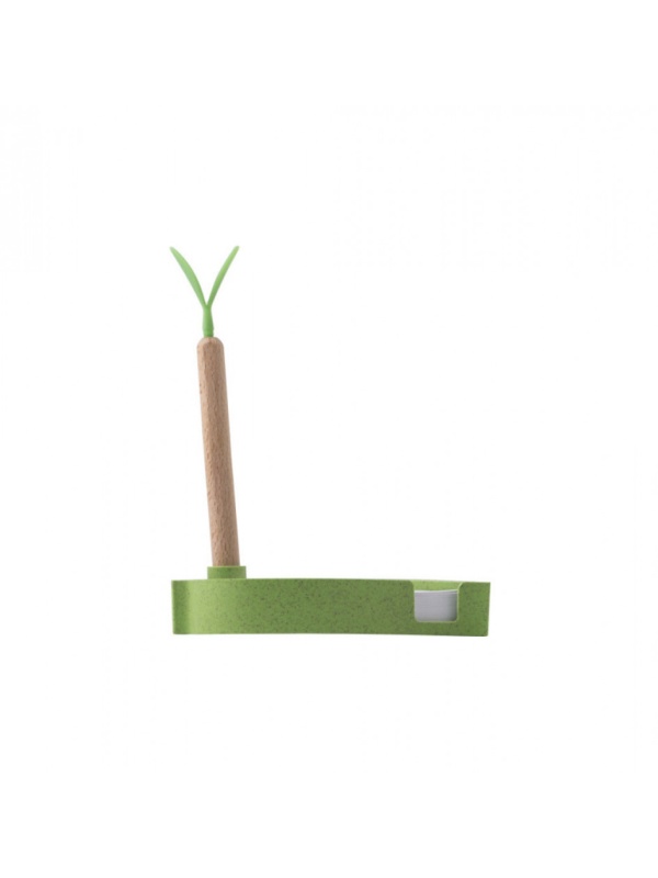 Set 95 Post-it-uri tip frunza in cutie, cu pix, confectionate din materiale ecologice