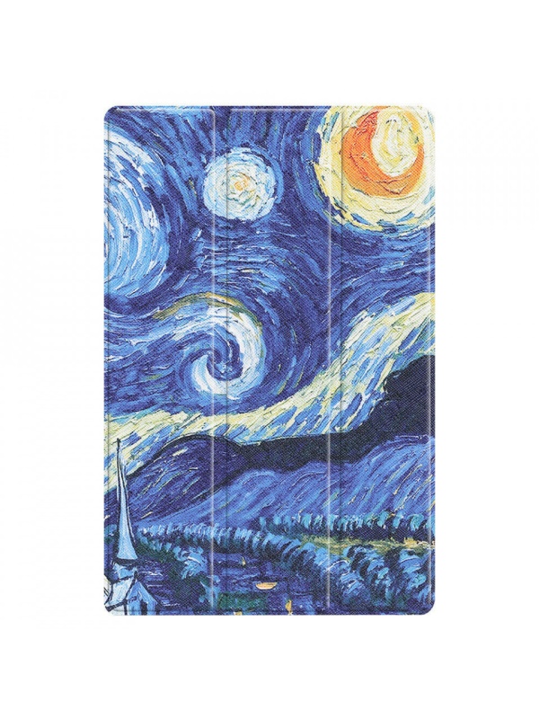Husa smart cover tableta, pentru Lenovo Tab P11 Plus 11 inch J616/J607 starry sky, albastru