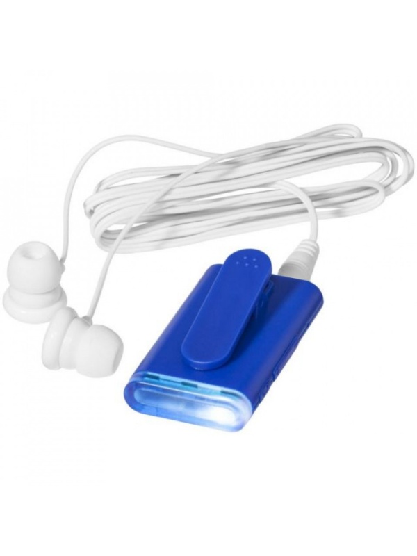 Reciver Bluetooth pentru casti, cu functie de hands free, Albastru