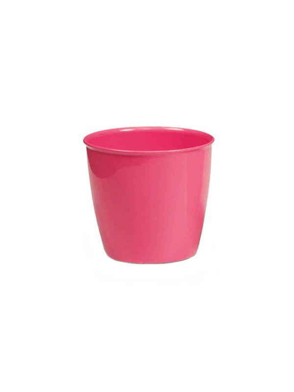 Ghiveci pentru flori, LUX Academy, rotund, diametru 11 cm, Roz