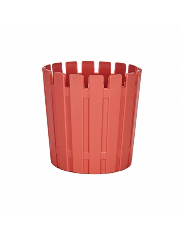 Ghiveci pentru flori, tip gardut, rotund, diametru 135mm, Maro deschis