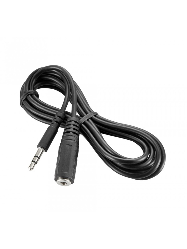 Cablu prelungire audio, Jack 3.5 mm, 3 pini, 300 cm, Negru