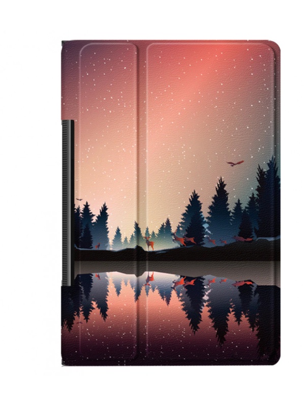Husa Smart Cover tableta, pentru Lenovo Yoga Tab 11 YT-J706F 11 inch 2021 model peisaj, multicolor
