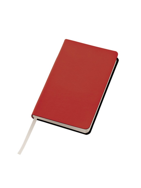 Jurnal de buzunar, Liberty soft feel, A5, 80 file, dictando, Rosu
