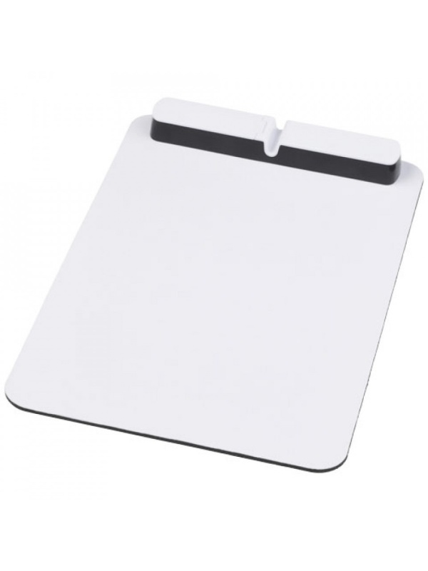 Mouse pad spatios cu HUB USB 2.0, 3 porturi, 28x19cm, alb