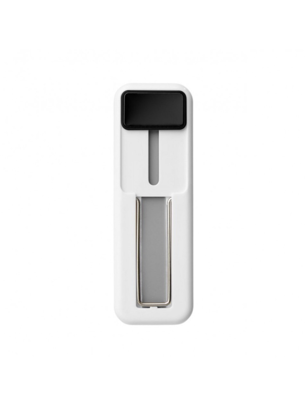 Suport tip Hand Strap pentru telefon, autoadeziv, cu buton Negru