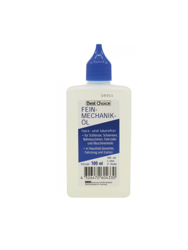 Ulei pentru mecanica fina, inodor, prevazut cu dozator, transparent, 100ml