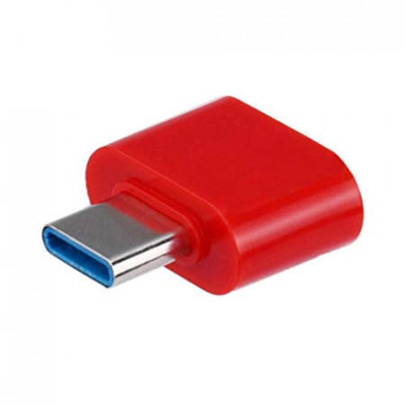 Adaptor OTG, USB tip C to USB 3.0, (Type C to USB), Rosu