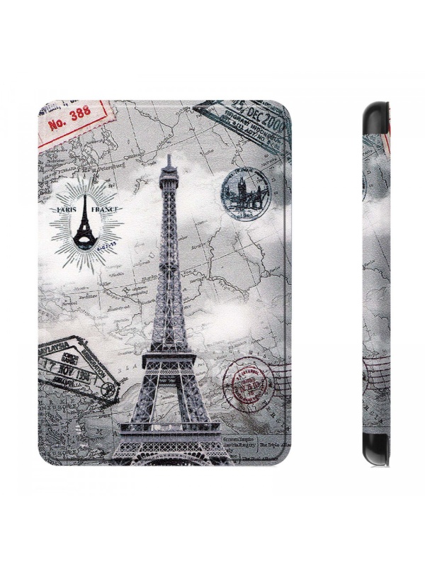 Husa Smart Cover tableta, pentru Kindle Paperwhite 2022 11th 6 inch, gri