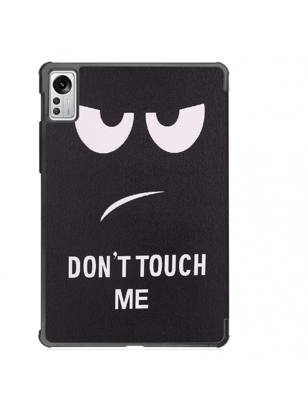 Husa Smart Cover tableta, pentru Xiaomi Pad 5 Pro 12.4 2022, model fata. negru cu alb
