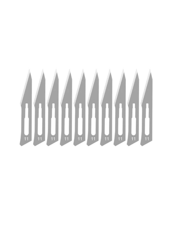 Rezerve bisturiu, YY0174-2005, Lame JB-11, 10 buc/set