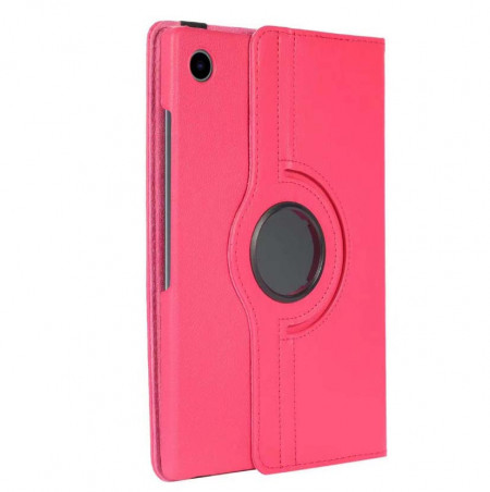 Husa rotativa tableta, compatibila cu Samsung Galaxy Tab A8 10.5 X-200 X205 roz
