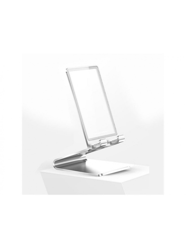 Suport modern Baseus Glass Bracket pentru Birou - Argintiu