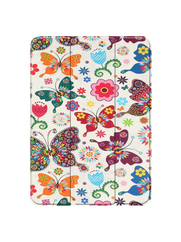 Husa Smart Cover tableta, pentru iPad 10 10.9 inch 2022 model fluture, multicolor