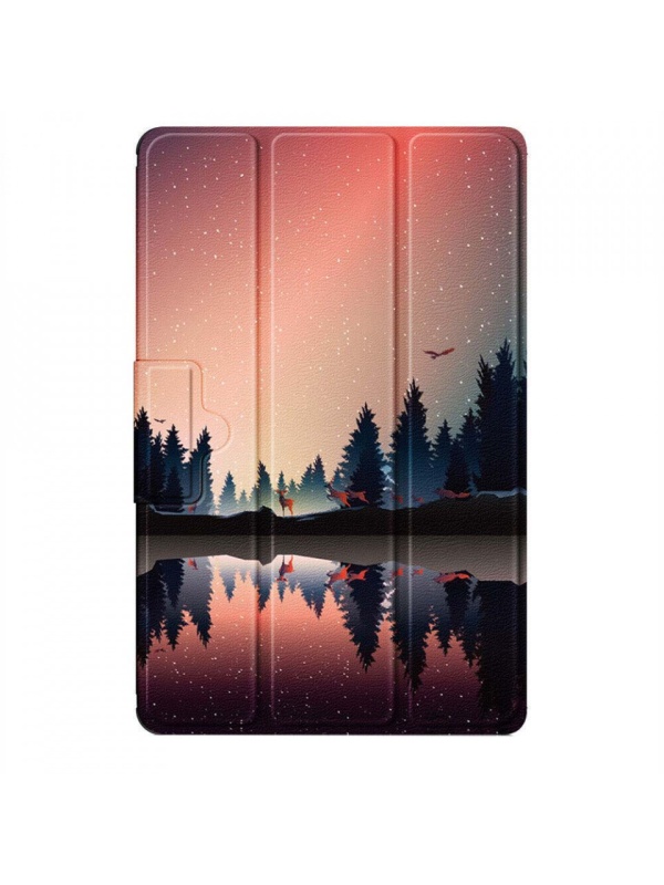 Husa smart cover tableta, pentru Lenovo Tab M10 gen 3 10.1 inch TB-328 model peisaj multicolor