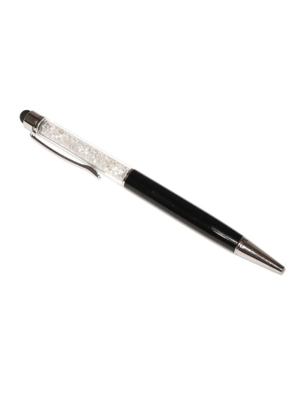 Stylus pen Elegant cu pix incorporat si decorat cu Cristale