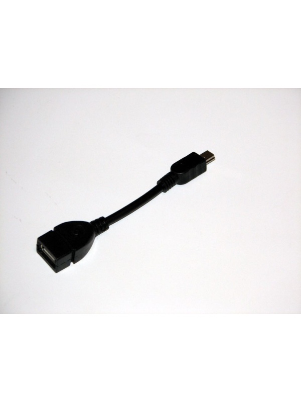 Cablu OTG cu Mini USB - Negru