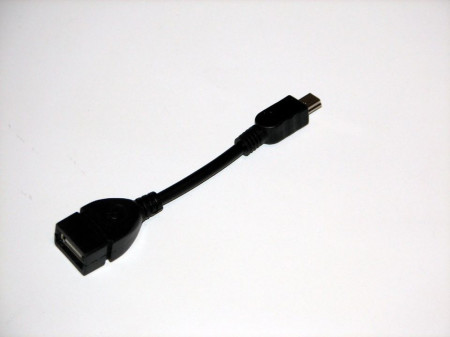 Cablu OTG tableta PC - Mini USB tata to USB mama