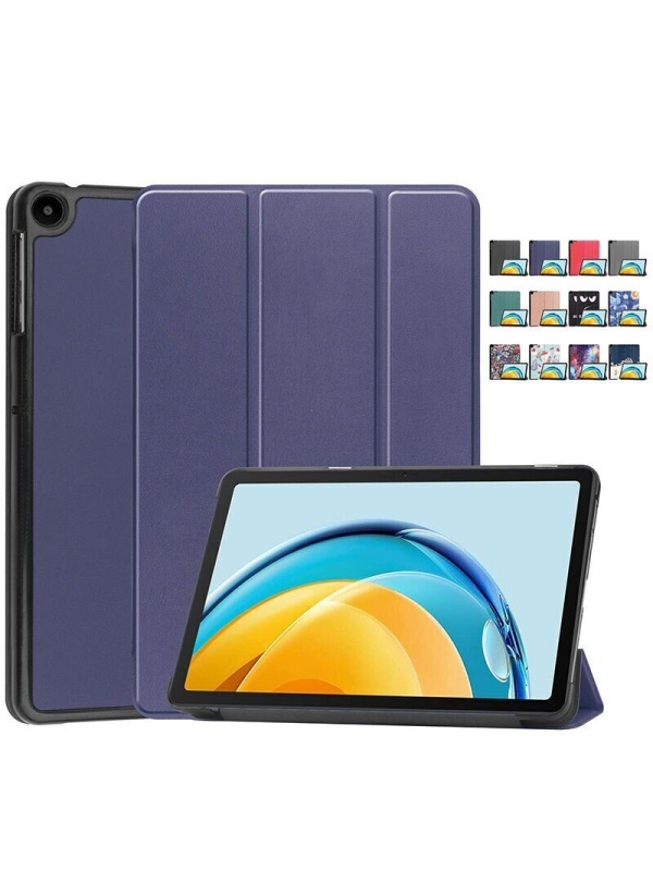 Husa Smart Cover tableta, pentru Huawei Matepad SE 10.4 inch 2022 AGS5-L09 AGS5-W09, bleumarin