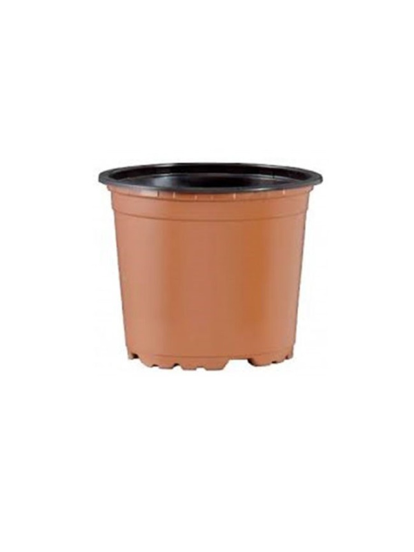 Set 25 bucati, ghivece pentru rasaduri, rotunde, diametru 10 cm, maro