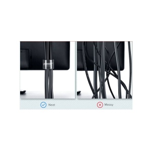 Banda organizare cabluri, marca Ugreen, 50 cm, Neagra