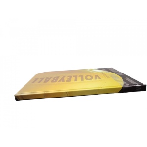 Block notes, MIXDesign, liniat dictando tip W, A5, 96 file, coperti cartonate, model Volei, Maro