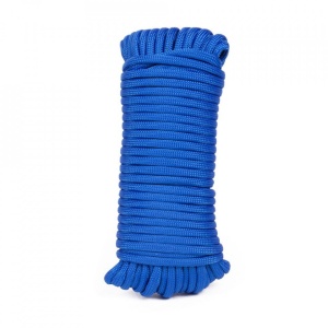 Bobina sfoara paracord, rezistenta 125kg, grosime 3mm, lungime 15m, Albastra