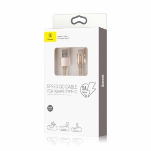 Cablu incarcare Super Charge Baseus, Type-C 5A, 100 cm