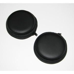 Casti Audio cu Jack 3.5 mm si Dopuri din silicon. Culoare Rosie