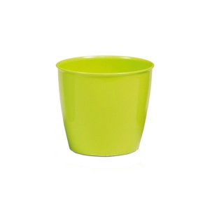 Ghiveci pentru flori, LUX Academy, rotund, diametru 11 cm, Verde