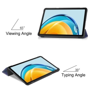 Husa Smart Cover tableta, pentru Huawei Matepad SE 10.4 inch 2022 AGS5-L09 AGS5-W09, bleumarin