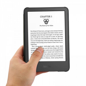 Husa Smart Cover tableta, pentru Kindle Paperwhite 2022 11th 6 inch, neagra