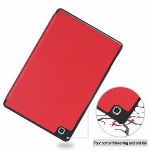 Husa Smart Cover tableta, pentru Samsung Galaxy Tab S6 Lite 10.4 inch 2022 P613 P619, rosie