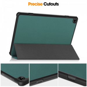 Husa Smart Cover tableta, pentru Teclast T50 11 inch, culoare verde inchis