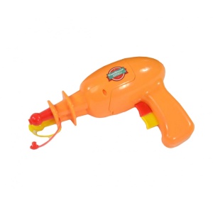 Pistol dozator pentru sosuri, doua compartimente, manual, Portocaliu