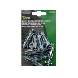 Set 25 ancore pentru Gips-Carton/Rigips, 4 x 32 mm, zincate