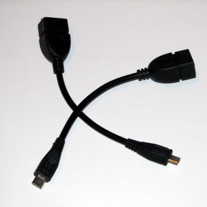 Cablu OTG Micro USB to USB , 13.5 cm - Pentru Tableta PC