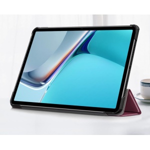 Husa Smart Cover tableta, pentru Huawei MatePad 11 - 10.95 inch, visiniu
