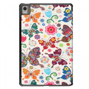 Husa smart cover tableta, pentru Nokia T21 10.4 2022 model fluture,multicolor