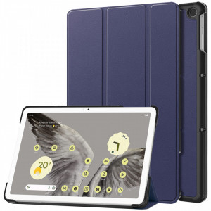 Husa Smart Cover tableta, pentru Pixel Tablet 11 inch 2023, bleumarin