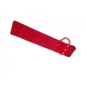 Saculet Rosu din Catifea pentru Stylus sau Pix - Plic elegant cu snur