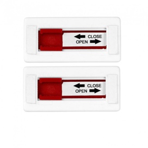 Set 2 bucati, protectie camera web, anti spion, hacking, spyware, culisabila, Rosu