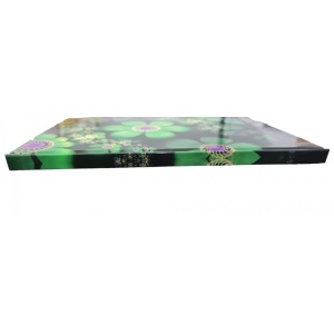 Block notes, MIXDesign, liniat dictando tip W, A5, 96 file, coperti cartonate, model flori, Verde