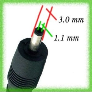 Cablu de incarcare USB Tata - Jack 3.0 mm