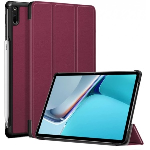 Husa Smart Cover tableta, pentru Huawei MatePad 11 - 10.95 inch, visiniu