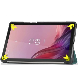 Husa Smart Cover tableta, pentru Lenovo Tab M9 9 inch TB310 2022, verde inchis