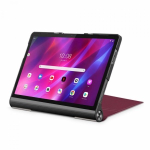 Husa Smart Cover tableta, pentru Lenovo Yoga Tab 11 YT-J706F 11 inch 2021 visiniu