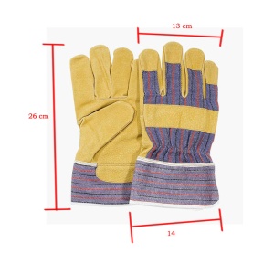 Manusi de protectie pentru Atelier si gradina, piele subtire, comode, Nr.10, Bej